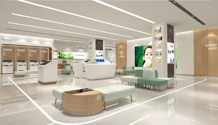 銀行內裝項目應用