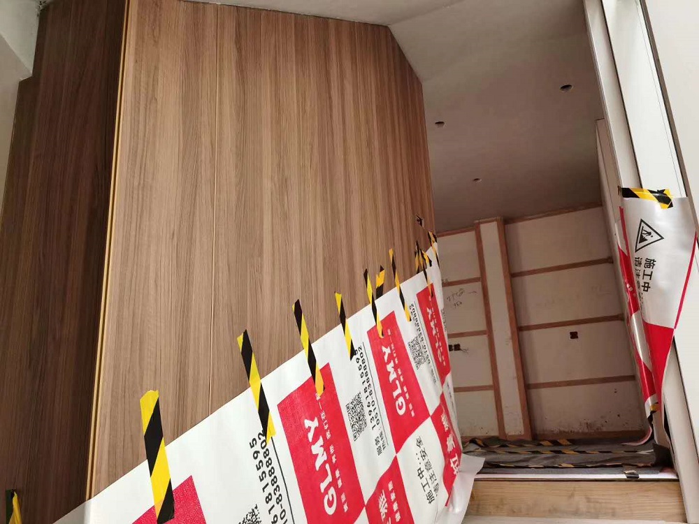 日本木紋材質板材應用案例